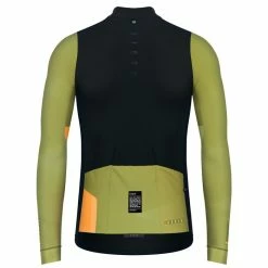 Maillot Manche Longue Gobik Cobble Blend Leaf Homme 2023 -Vélos Populaire Magasin maillot cobble blend hombre leaf cold 2023 gobik 2 700x700 5